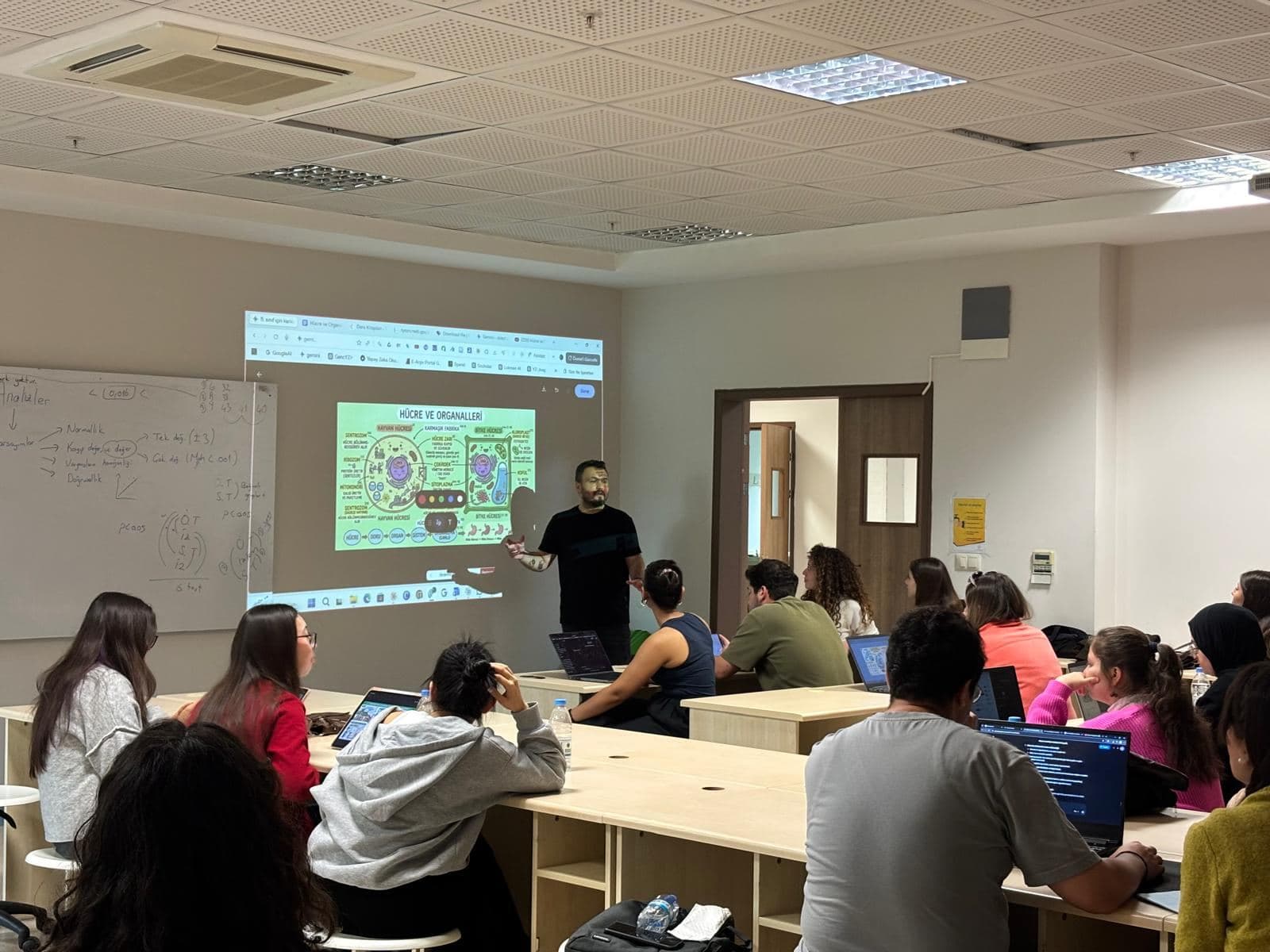 Akdeniz Üniversitesi eğitiminden bir kare