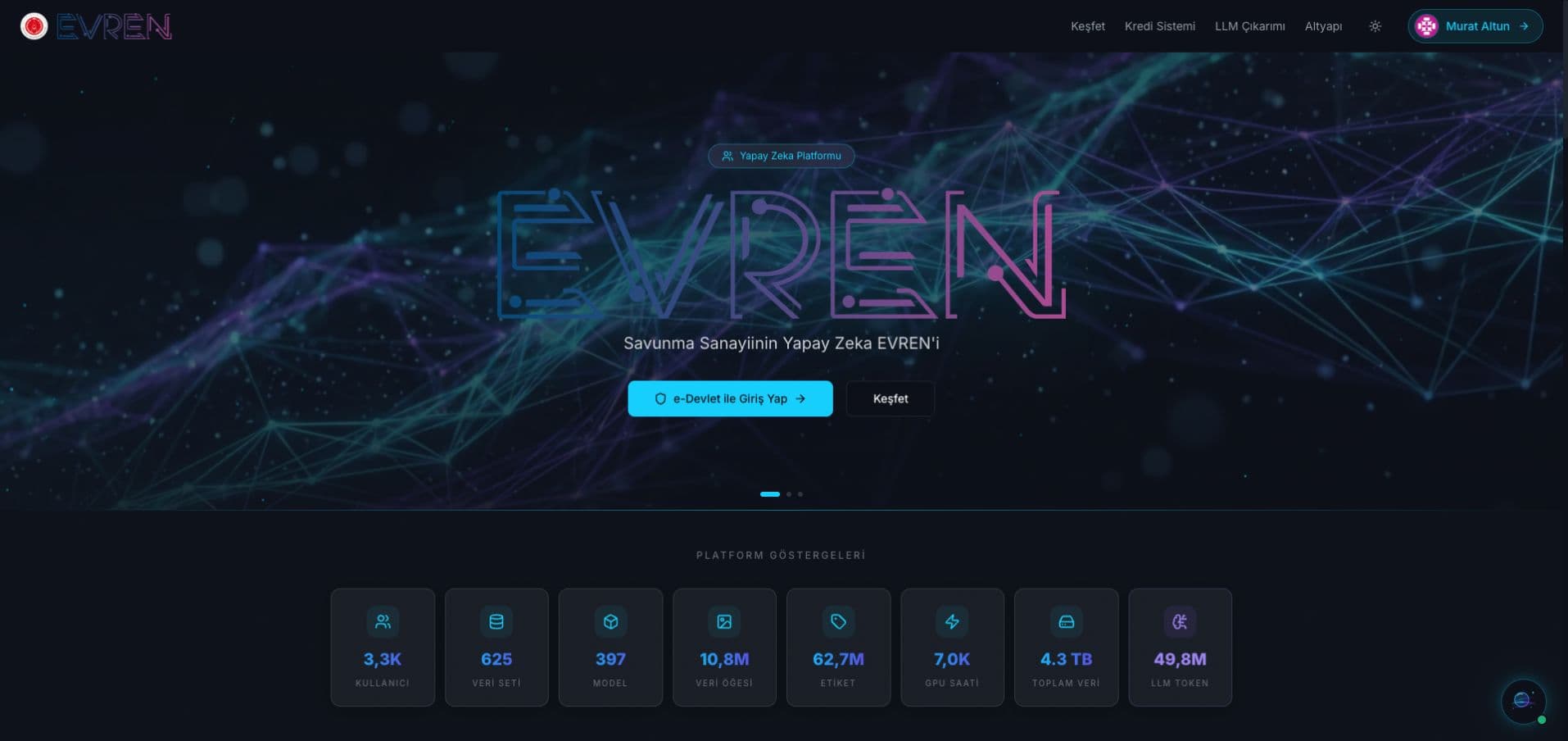 EVREN Nedir? Yapay Zekâ Platformu, Giriş ve API Rehberi