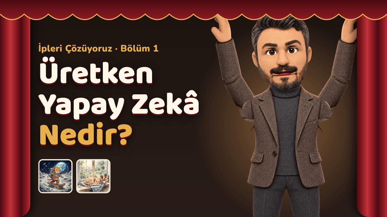 İpleri Çözüyoruz: Üretken Yapay Zekâyı Keçe Bir Kuklayla Anlatan Seri