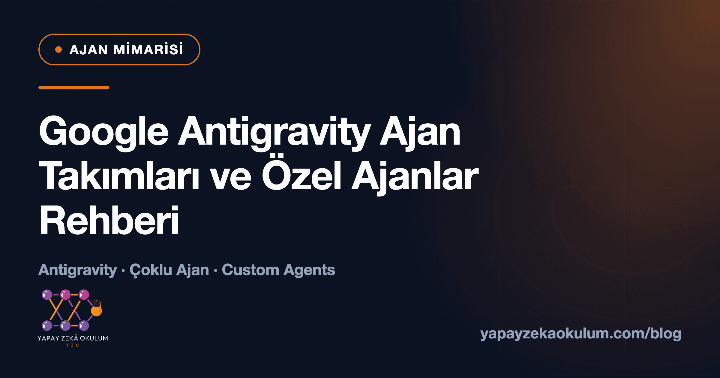 Google Antigravity Ajan Takımları ve Özel Ajanlar Rehberi