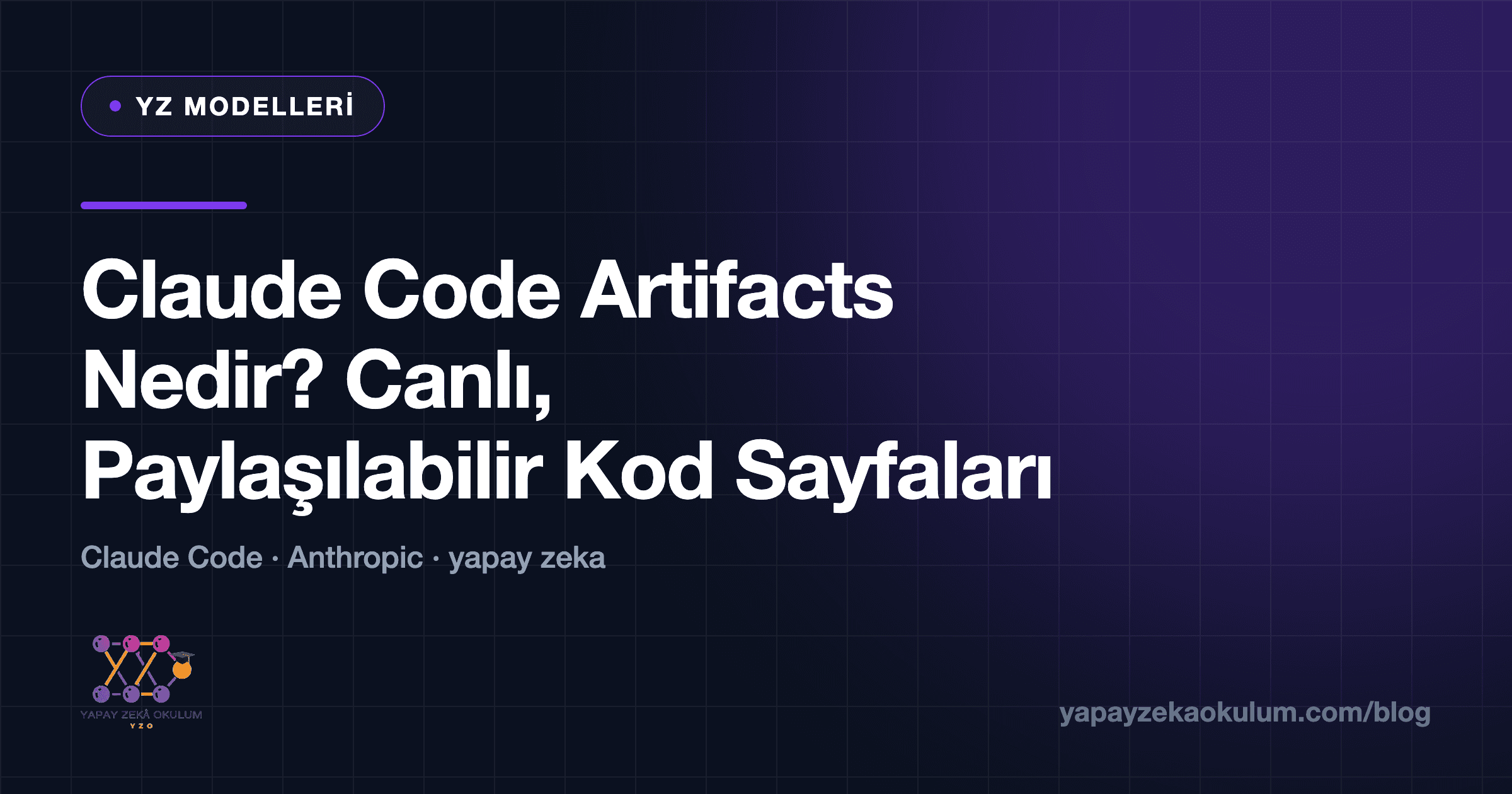 Claude Code Artifacts Nedir? Canlı, Paylaşılabilir Kod Sayfaları