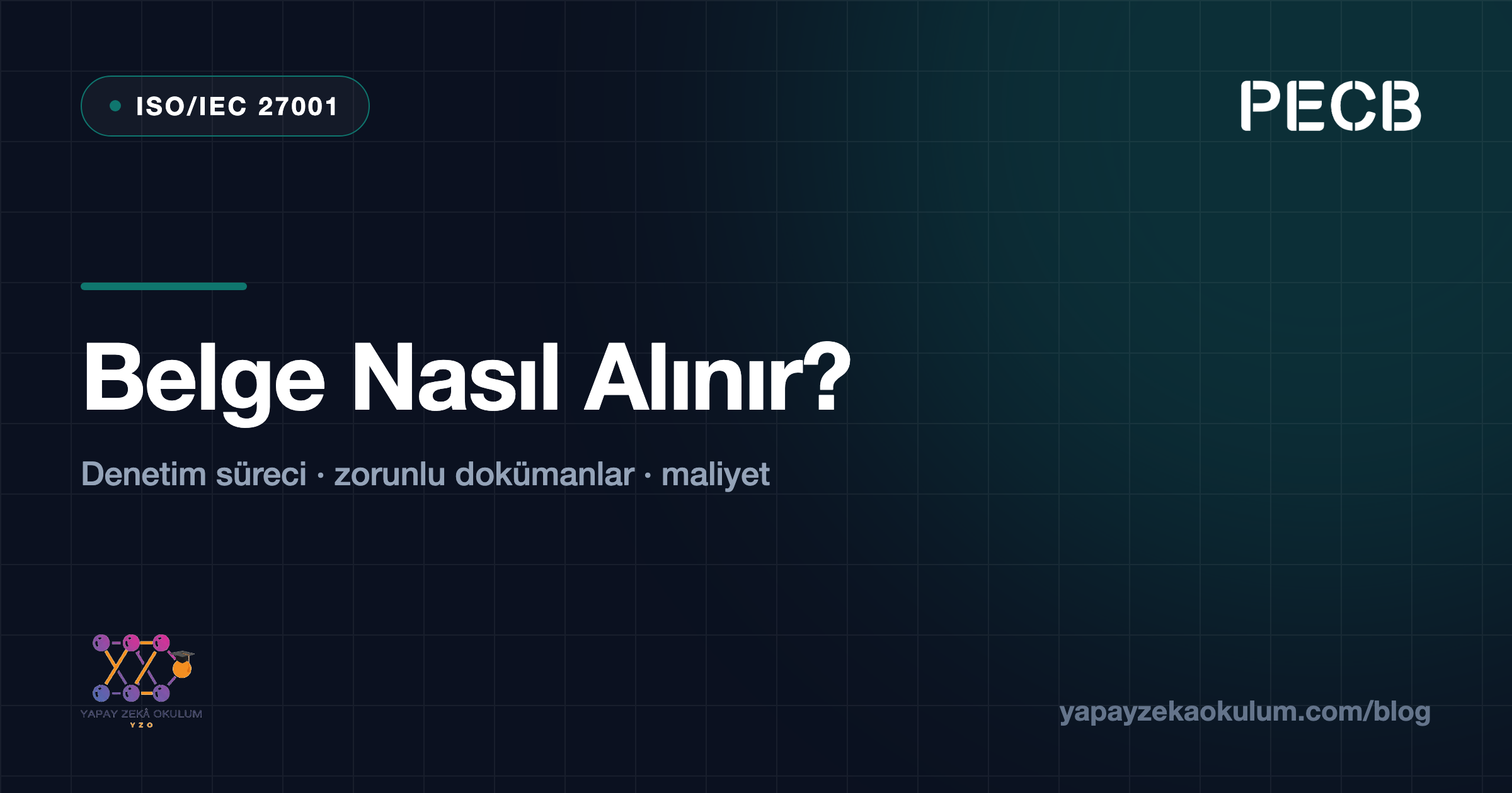 ISO/IEC 27001 Belgesi Nasıl Alınır? Denetim Süreci, Zorunlu Dokümanlar ve Maliyet
