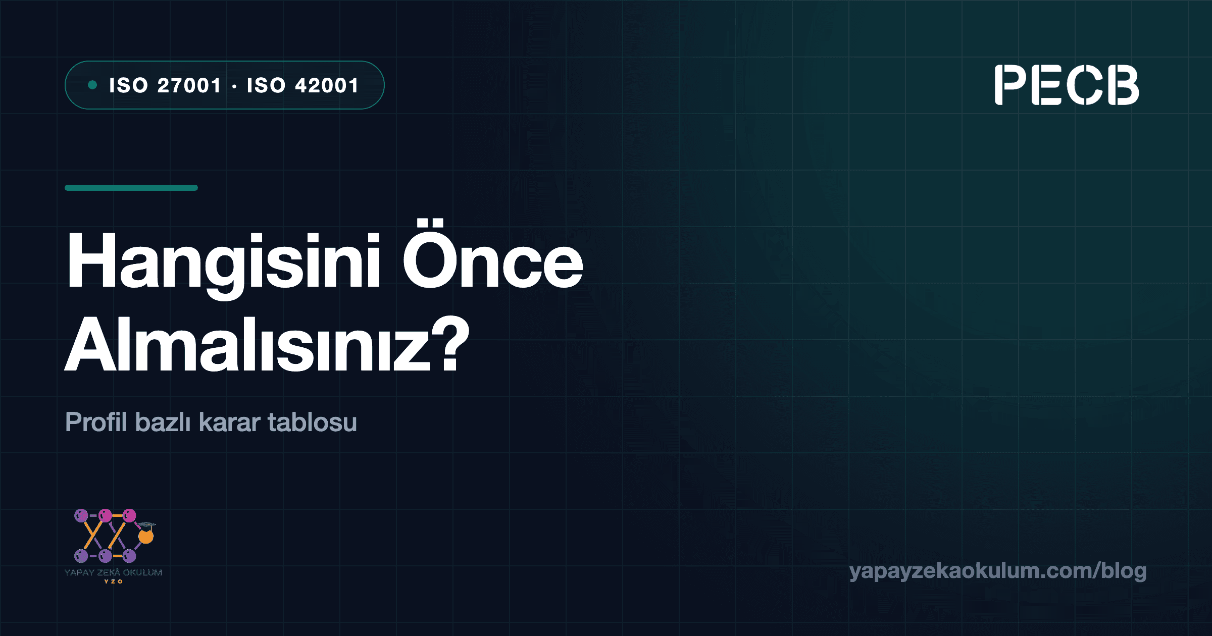 ISO 27001 mi ISO 42001 mi? Hangisini Önce Almalısınız?