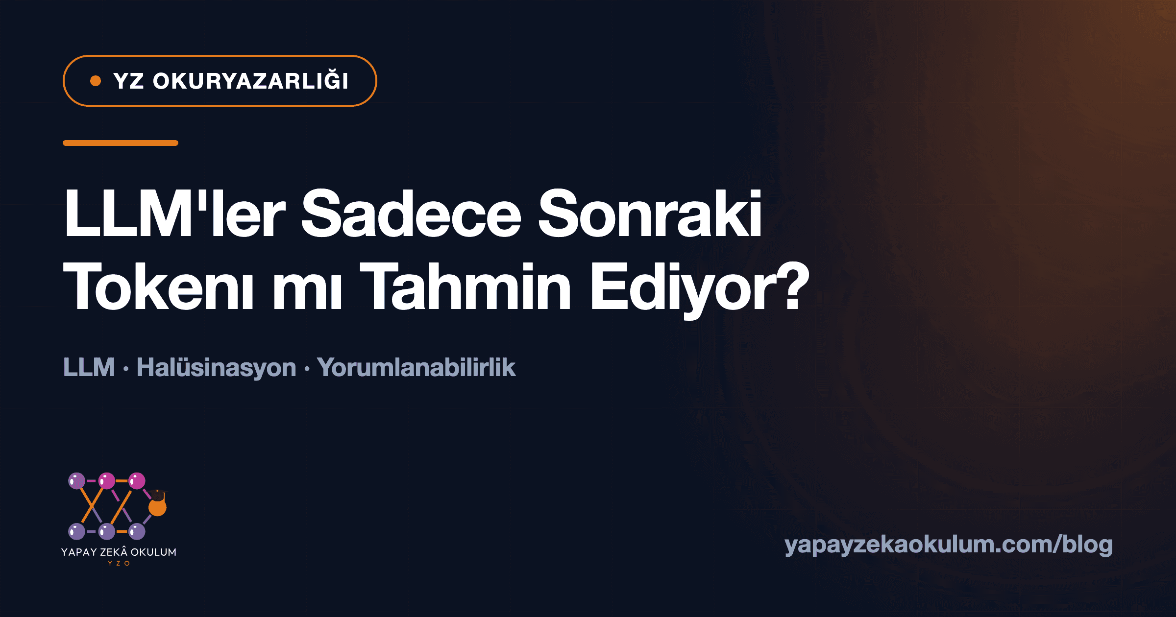 LLM'ler Sadece Sonraki Tokenı mı Tahmin Ediyor?