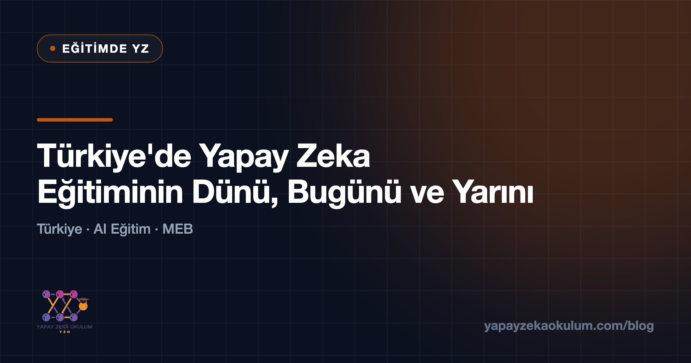 Türkiye'de Yapay Zeka Eğitiminin Dünü, Bugünü ve Yarını